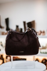 LIUJO AF6185 CIRRY SATCHEL AUBERGINE