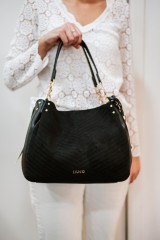LIUJO AF6185 CIRRY SATCHEL NERO