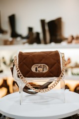 LIUJO AF6148 LAPUFFY CROSSBODY CREAM